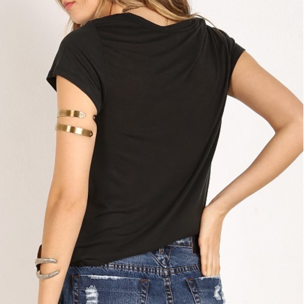 Spell Vintage Folktown Tee in Charcoal size medium - Picture 3 of 12